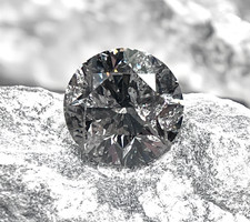 Round Brilliant Cut .96 Ct I3 Natural Earth Mined Diamond