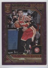 2021-22 Donruss Elite Primary Colors Purple /49 Trae Young #9 0m1w