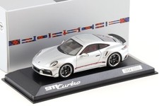 1:43 Minichamps Porsche 911 992 Turbo Sonderwunsch First Turbo Silver Wap Dealer