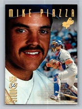 1996 Studio #80 Mike Piazza Press Proofs Gold