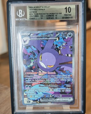 Team Rockets Iksbat ex 234/182 BGS 10 Pristine Deutsch   Destined Rivals