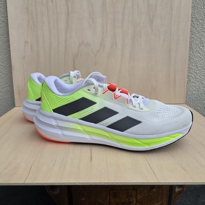 Adidas Adizero Questar 3 Men's Running Shoes Size 13 White Lime Orange Cloudfoam