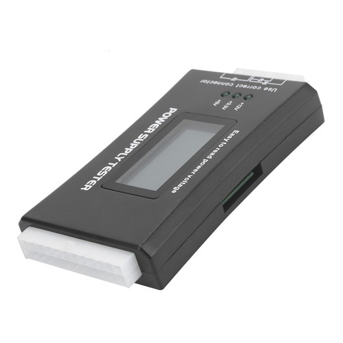 PC Power Supply Tester 20/24Pin With LCD Display Voltage PG Value For ATX BTX FY - Afbeelding 20 van 22