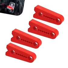 4 PCS Car Door Lock Shock Absorber Pads, Silicone Door Lock Sound Shock Absor...