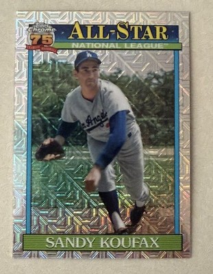2026 Topps Series 2 Sandy Koufax Silver Pack Mojo All-Star NL - 75 Years