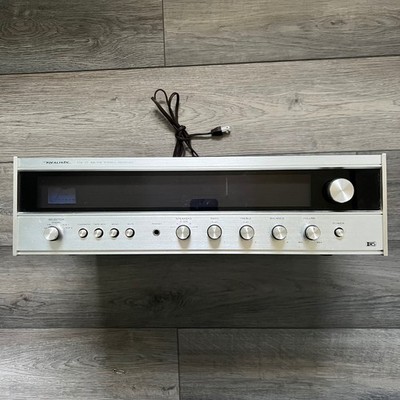 Vintage Realistic STA-77 AM FM Stereo Receiver Silver Plate Made in Japan Tested