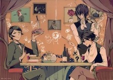 Bungo Stray Dogs G. Gathering A3 Clear Poster