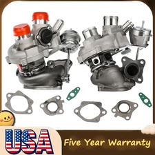 Left + Right Turbo Turbocharger Set For 2011-2012 Ford F-150 EcoBoost 3.5L USA