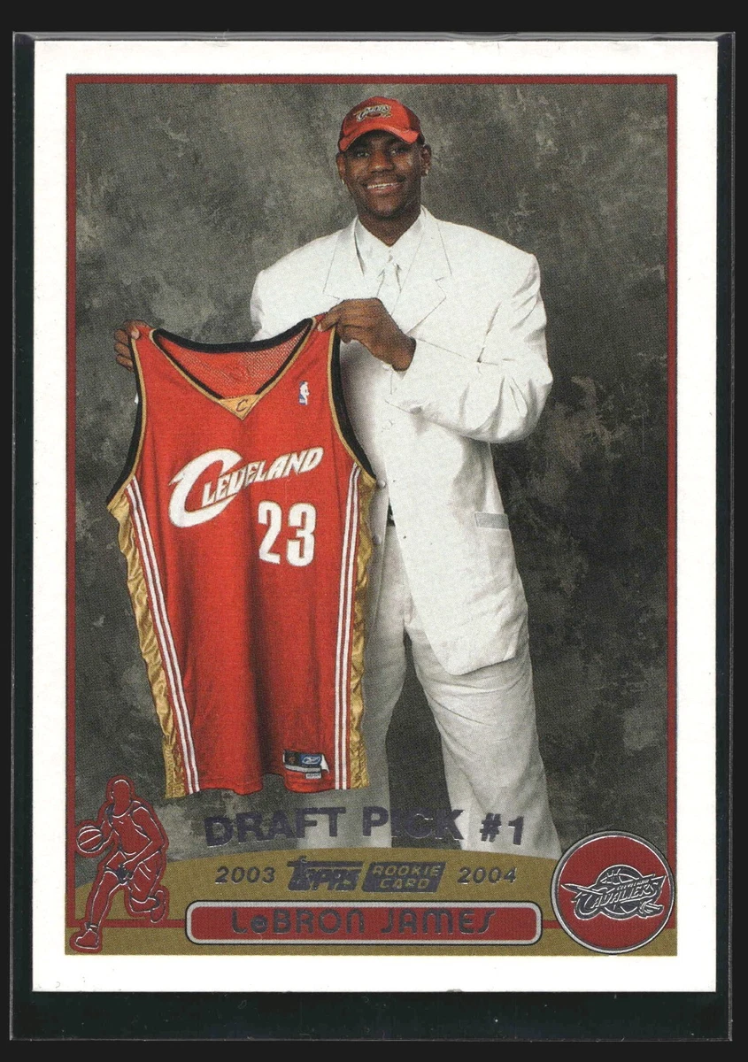 Topps LeBron James Basketball Rookie ungraded Sports Trading Cards