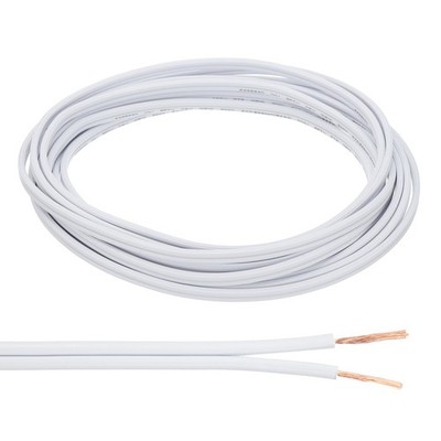 15Ft 18/2 PVC Sheathed Cable, 300V SPT1 Lamp Insulated Heat Resistant Electr...