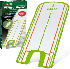 Golf Putting Alignment Mirror,Portable Golf Putting Training Aid,For Golf Puttin