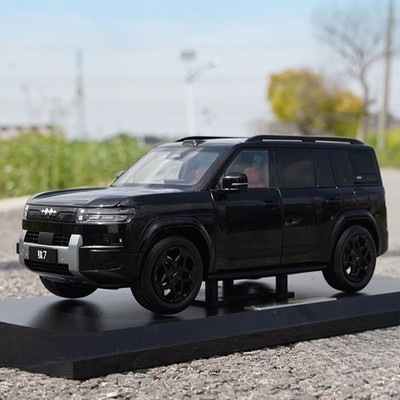 1:18 Original BYD equation leopard titanium 7 SUV off-road alloy car model