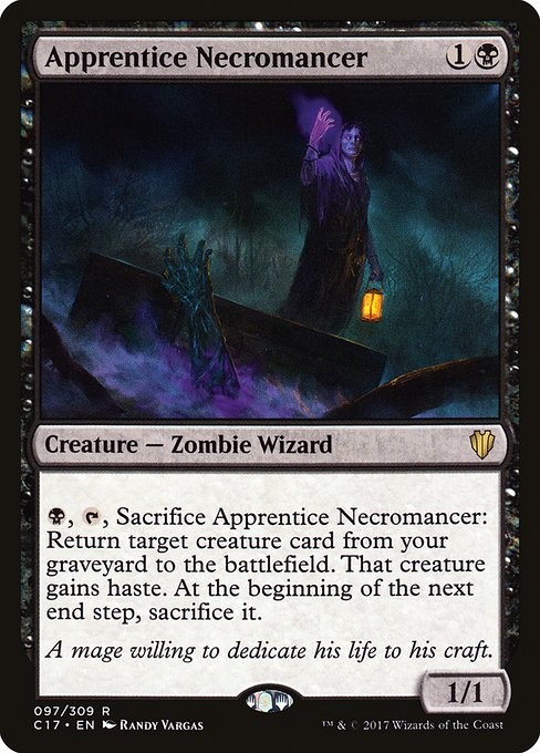 MTG Apprentice Necromancer [C17] #97