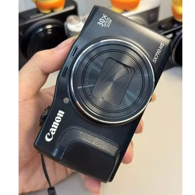 Cámara digital Canon PowerShot SX710 HS negra 20,3 MP 30x zoom Wi-Fi probada - Imagen 1 de 4