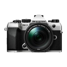 OM SYSTEM OM-5 Mark II fotocamera mirrorless con obiettivo 14-150 mm f/4-5.6 II (argento)