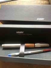 Lamy Accent  Tintenroller mit Holz Griffstück mit  Mine in  Lamy Geschenkbox