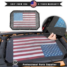 Uv Block Bikini Soft Top Mesh Shade Cover Sunshade Fit Jeep Wrangler Jk 07-2018