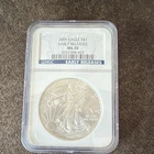 U.S. Mint 2009 American Silver Eagle $1 1 oz .999 Silver NGC MS70 ER