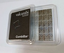 50 gram Platinum Bar - Valcambi Suisse- 999.5 Fine in Sealed Assay 1804.00 per troy oz