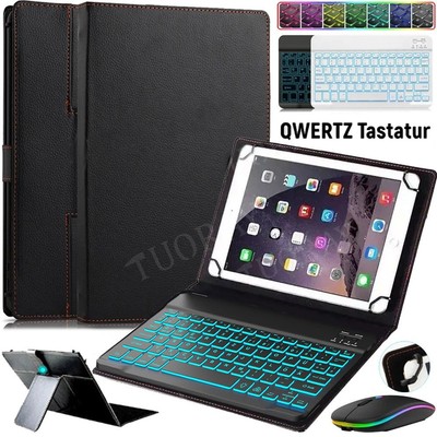 QWERTZ Beleuchtete Tastatur Maus Hülle Für Teclast T50/T50 Pro 11 T40S Air M40