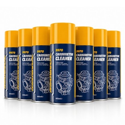 Mannol MN9970 Carburetor Cleaner Vergaser Reiniger Vergaserreiniger 7x400 ml