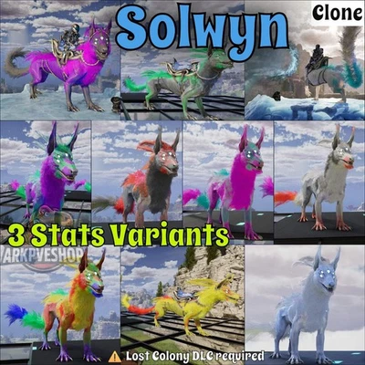 Solwyn High Lvl Clone ASA PVE 🦖ARK Survival Ascended