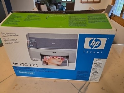 HP PSC 1315 All-In-One Inkjet Printer Scanner Copier NEW OPEN BOX 