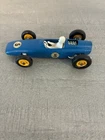 VINTAGE LESNEY MATCHBOX CAR No 52 BRM RACING CAR w/ DRIVER