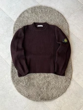 Vintage Knitwear Stone Island MADE IN ITALY - Color Brown - Size L Men's