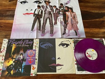 Prince - Purple rain German 1st press 1984 ULTRA RARE LIMITED PURPLE LILA VINYL