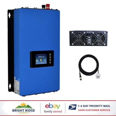 Solar Inverter 2000 Watts with High Efficiency and Battery Compatibility