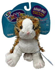 Ganz Webkinz Alley Cat With Code Plush Lil Kinz Striped Size 6" HS042 NWT Y2K