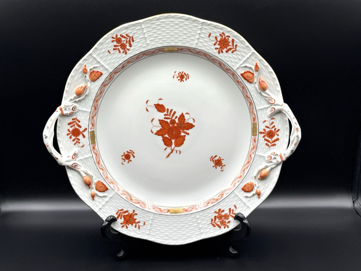Herend Chinese Bouquet Rust 12