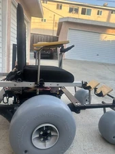 Electric Beach / ATV / EVERY DAY  Wheelchair ,  Balloon or Knobby Tire Wheel Set