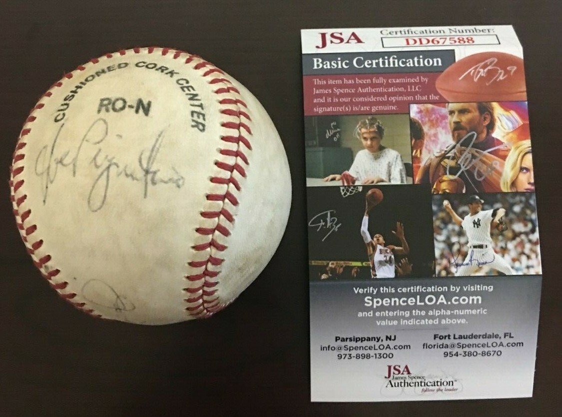 Joe Torre Autographed Signed Baseball - Freshly Authenticated by JSA - CM 250 