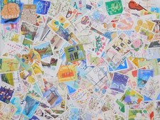 TIMBRE JAPON 2019-2014 dernier lot de 100 pièces hors papier dernière collect...