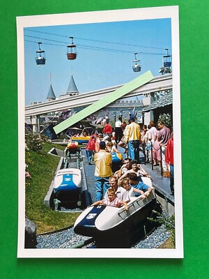 Found 4X6 PHOTO Old Walt Disney DISNEYLAND Park Fun Rides