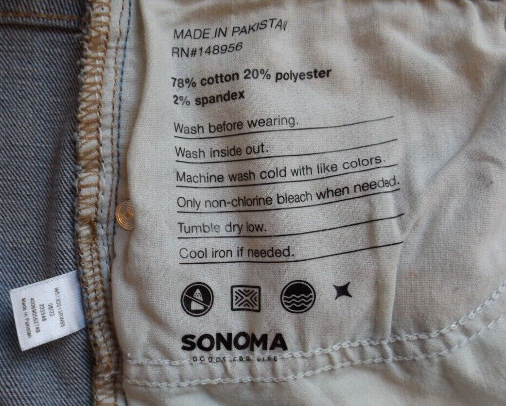New NWT Ladies SONOMA 18R Skinny High Rise Blue Jeans Stretch | eBay