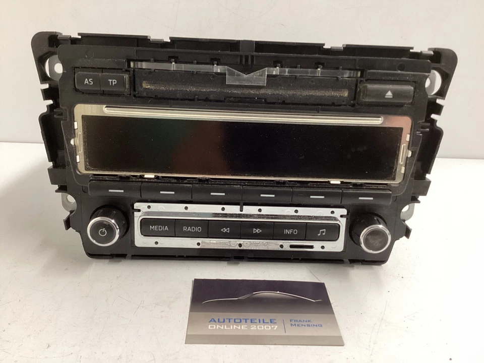 Skoda Rapid Audio System CD Player Audiosystem ohne Code 5J0035161E 28346194 - Bild 2 von 4