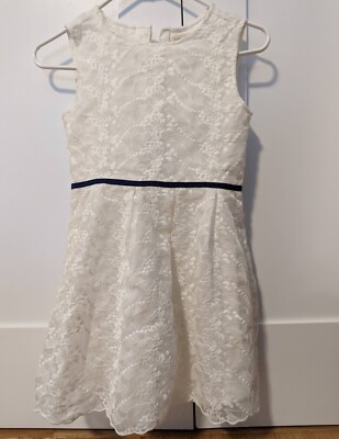 Sfera Girls Lace Dress Kids Communion Flower Girl Size 9-10