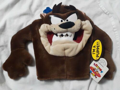 Vintage 1994 Applause Looney Tunes Tasmanian Devil Taz Puppet NEW! With All Tags - Picture 1 of 8