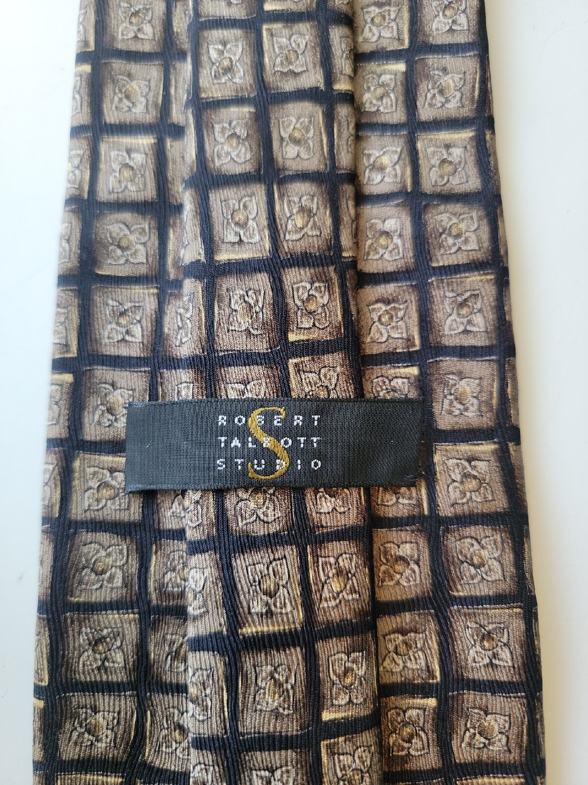 100% Silk Robert Talbott Studio Tie - image 5