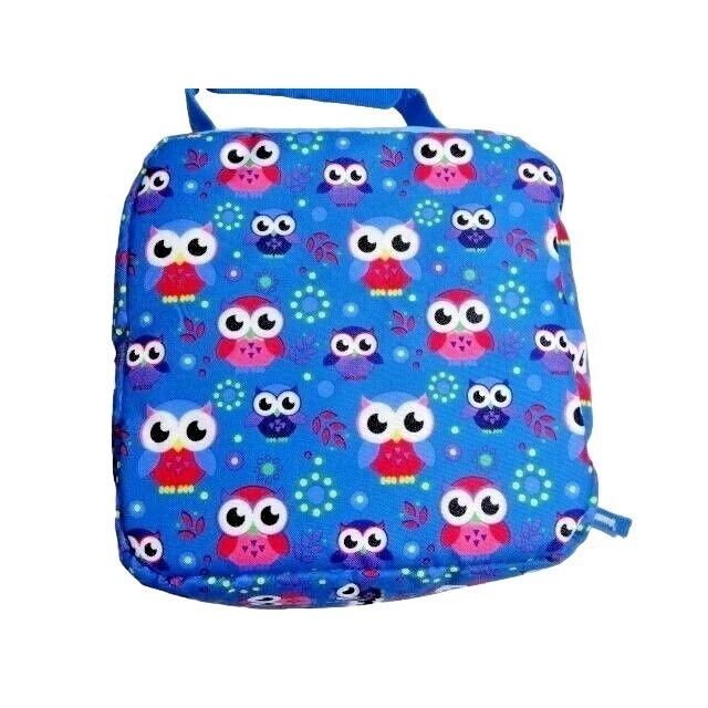 Kit de almuerzo aislado Arctic Zone Blue Owls contenedor de alimentos vaso bolsa de hielo regalo Foto 3 de 4