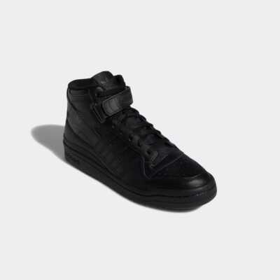 adidas Originals Forum Mid Triple Black GV9767 | eBay