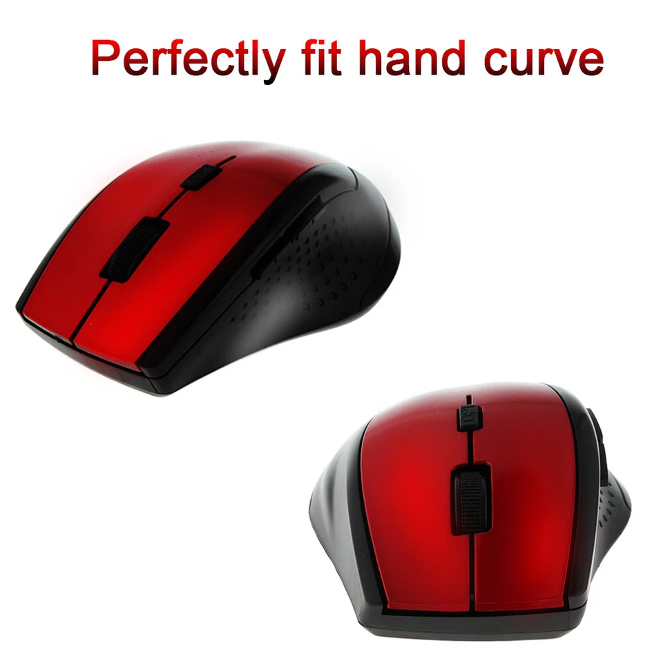 Wireless Gamer Mouse 2.4GHz for Computer PC Gaming Laptop with USB receiver - Image 4 of 4