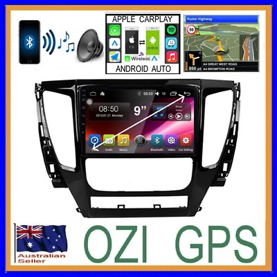 MITSUBISHI PAJERO SPORT 2015-2019 GPS WIRELESS CARPLAY ANDROID AUTO DAB DVR TPMS