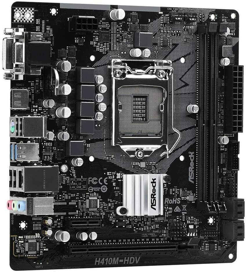 INTEL CORE i5 10400 BUNDLE - 6 CORE - ASROCK H410M-HDV INTEL CORE i5 10400 BUNDLE - 6 CORE - ASROCK H410M-HDV