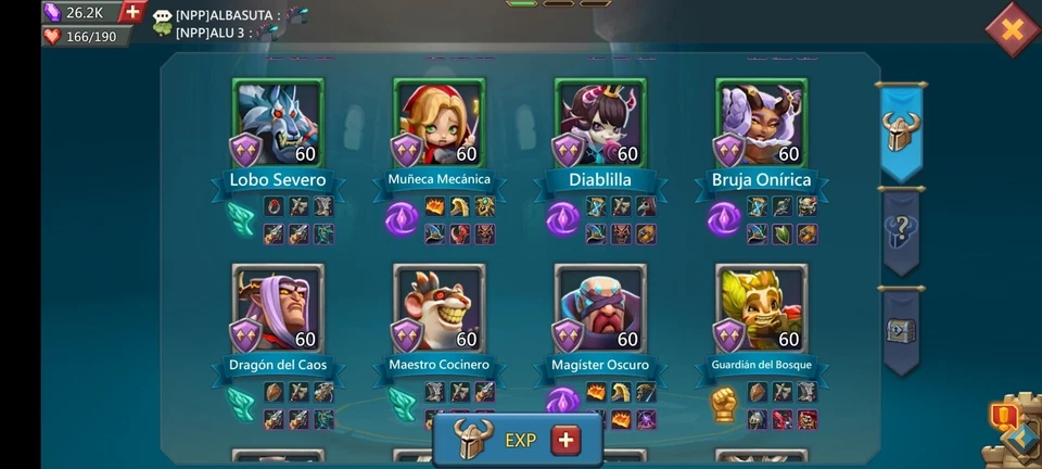 Cuenta Lord Mobile 800M Poder + Recursos + Gemas Foto 4 de 4