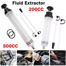 Car Oil Fluid Extractor Siphon Pump Brake Fluid 200CC/500CC Syringe Manual Pump