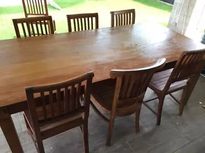 Imported Teak Dining Table With 6 Chairs Dining Tables Gumtree